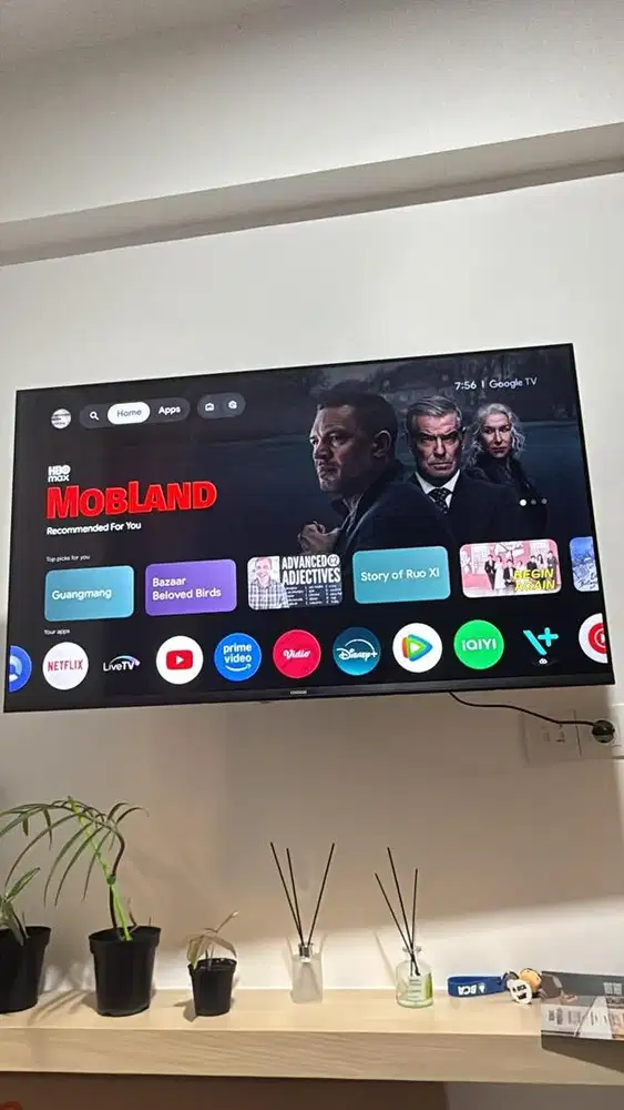 COOCAA Google TV 43” Q66 – 2K QLED Sapphire Crystal Optics