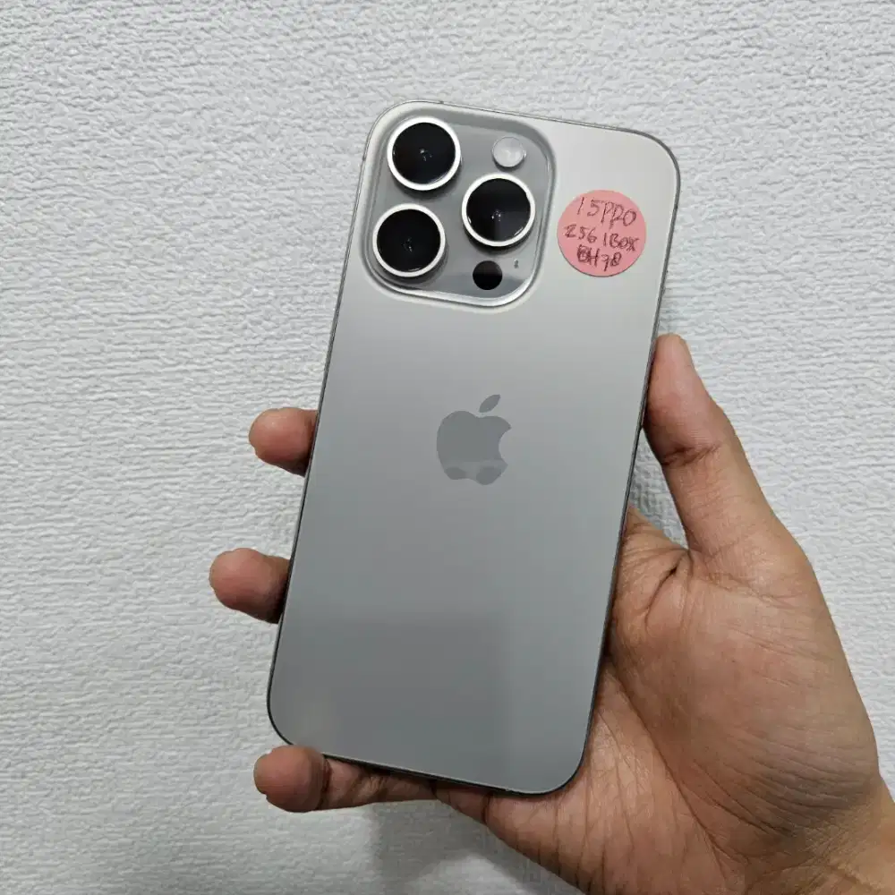 iPhone 15 Pro 256 Natural Titanium eks ibox