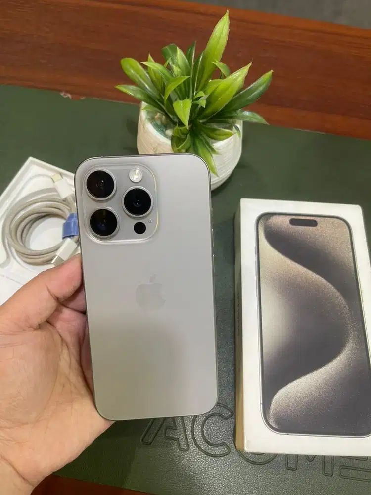 Iphone 15pro 256 Natural ex ibox fullset
