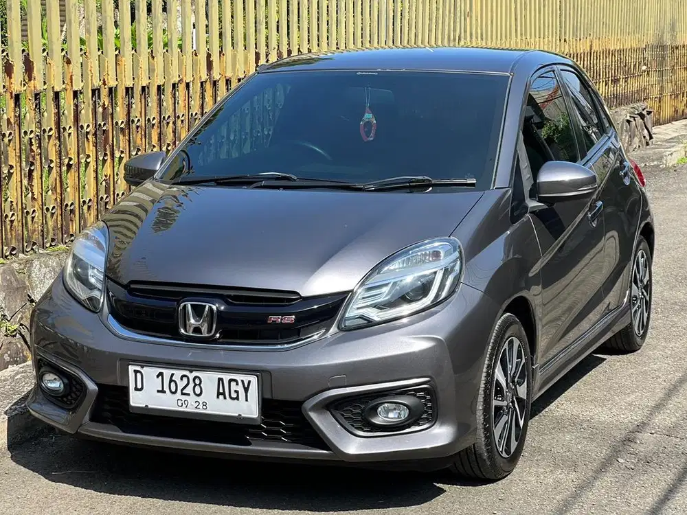 Brio RS CVT 2018 KM 65rb Abu met Original