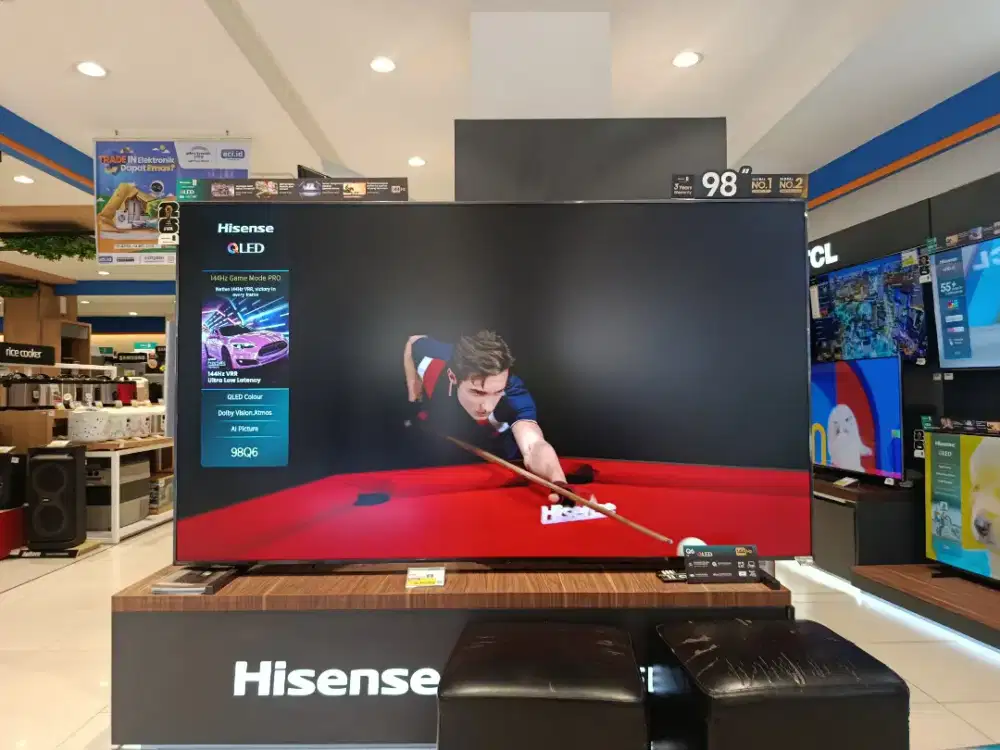 HISENSE QUANTUM DOT TECHNOLOGY TV 98INCH