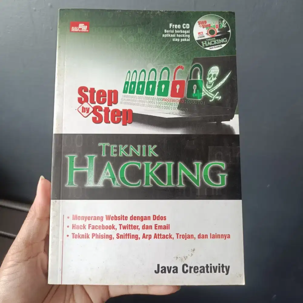 Buku step by step teknik hacking