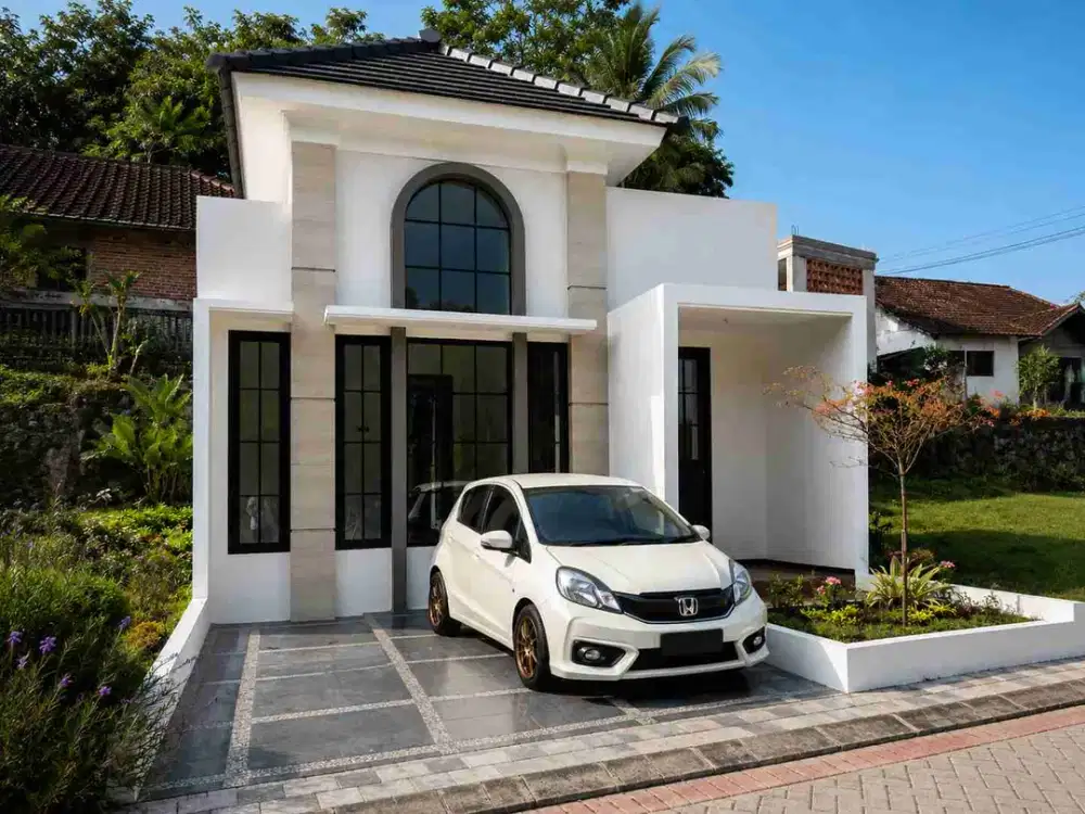 Rumah Modern Elegan Pakisaji Malang Free All In SHM