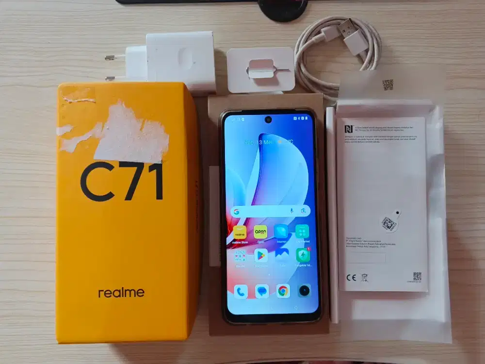 REALME C71 RAM 4GB ROM 128GB SILVER