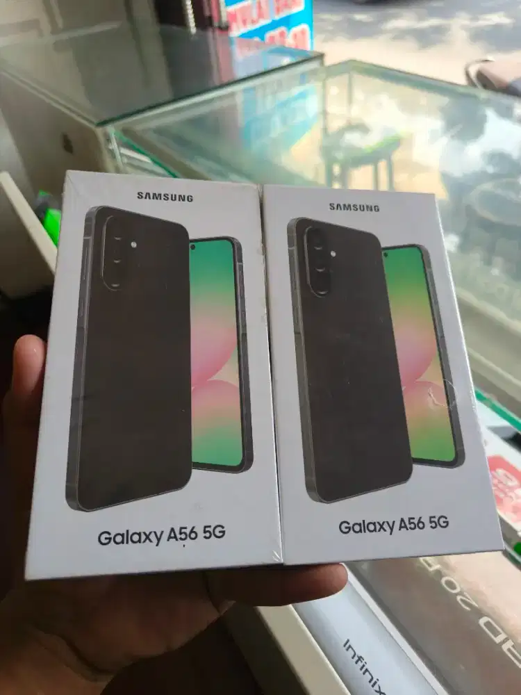 New Samsung galaxy A56 ram8/256 garansi resmi 1 tahun