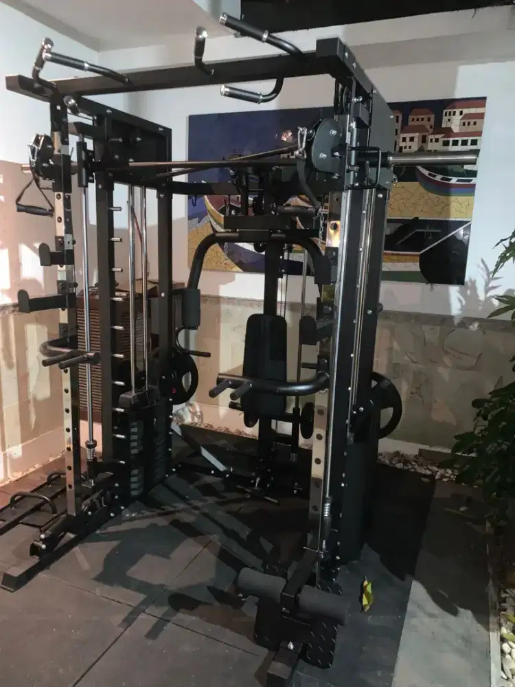 Smith machine multy gym full set