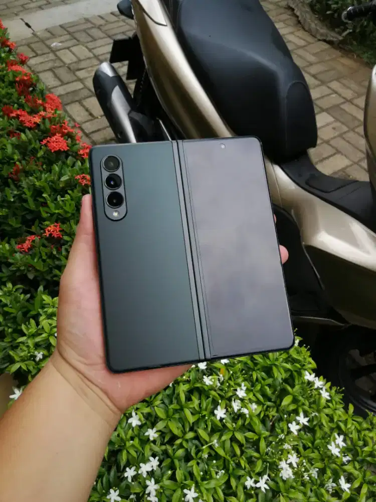 Samsung Z fold 3 5G 256Gb Resmi Sein fullset oryginal lengkap