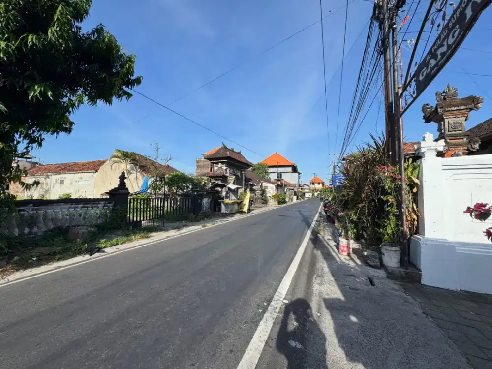 Disewakan Tanah Strategis Di Pinggir Pulau Supiori Denpasar Barat Bali. Dekat Jalan Imama Bonjol,Trasn Studio, Teuku Umar ,sunset Road, Kuta