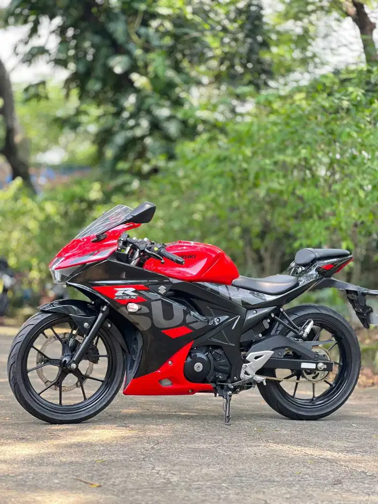 SUZUKI GSX 150R 2022 MERAH KM LOW PAJAK HIDUP SIAP PAKAI FULL MULUS