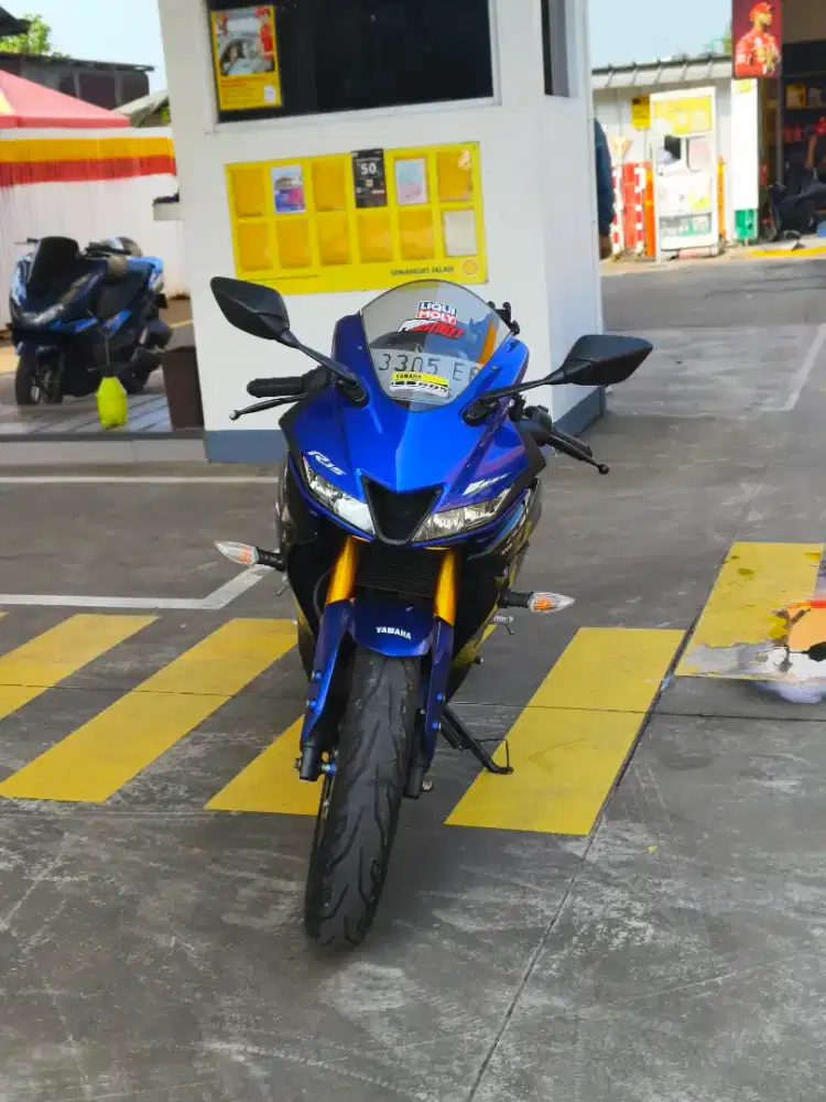 Yamaha R15 V3 VVA Race Blue Original Paint Tahun 2019