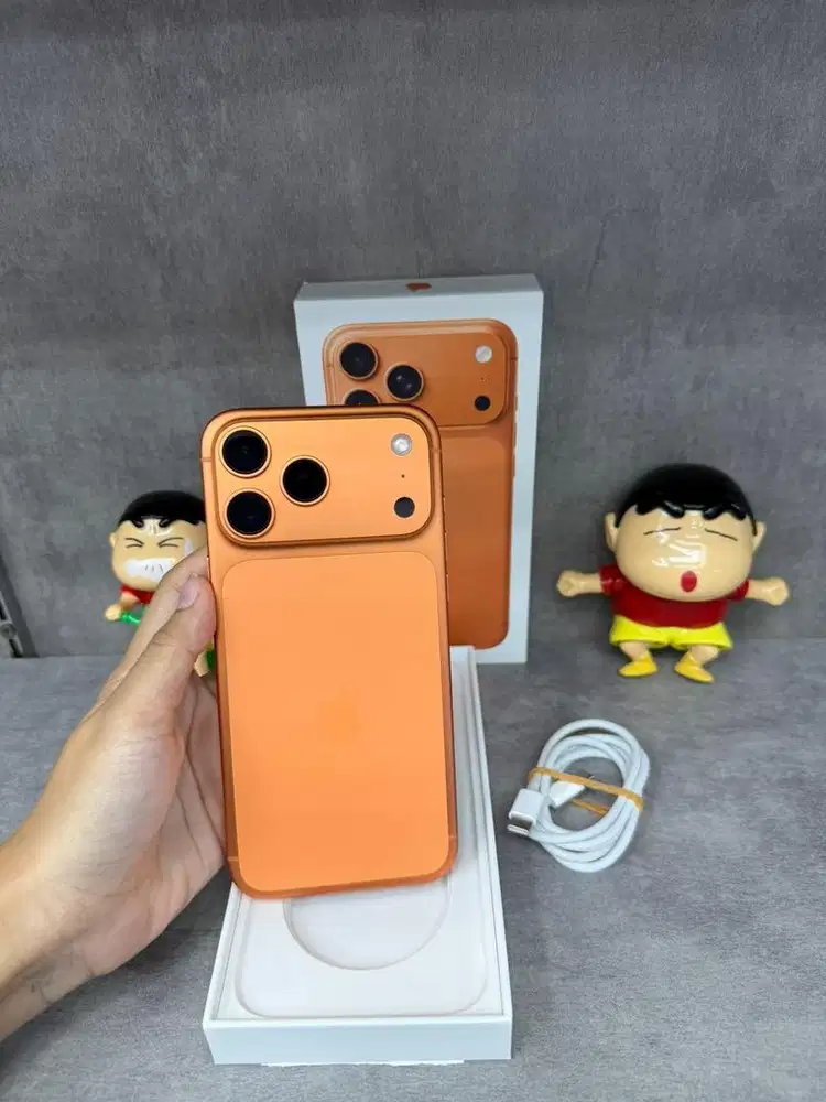 iPhone 17 Pro max 256GB orange like new resmi iBox