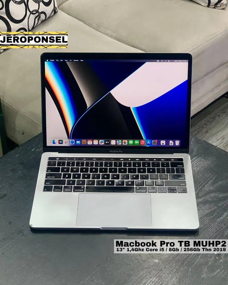 MACBOOK PRO 2019 13” i5 8/256Gb ORIGINAL GARANSI