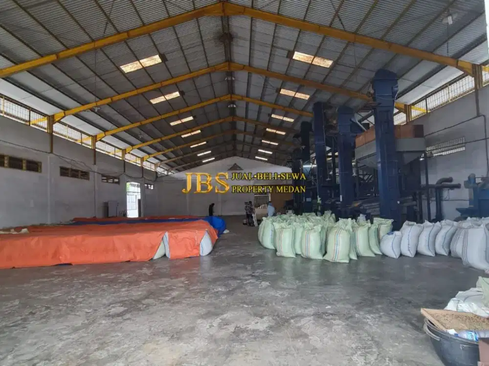 Dijual Pabrik Fasilitas Pengolahan Kopi berskala Internasional Jalan Medan Binjai km 13,5