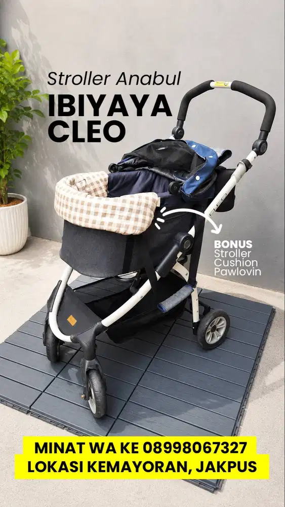 Ibiyaya Cleo Stroller Anabul Preloved