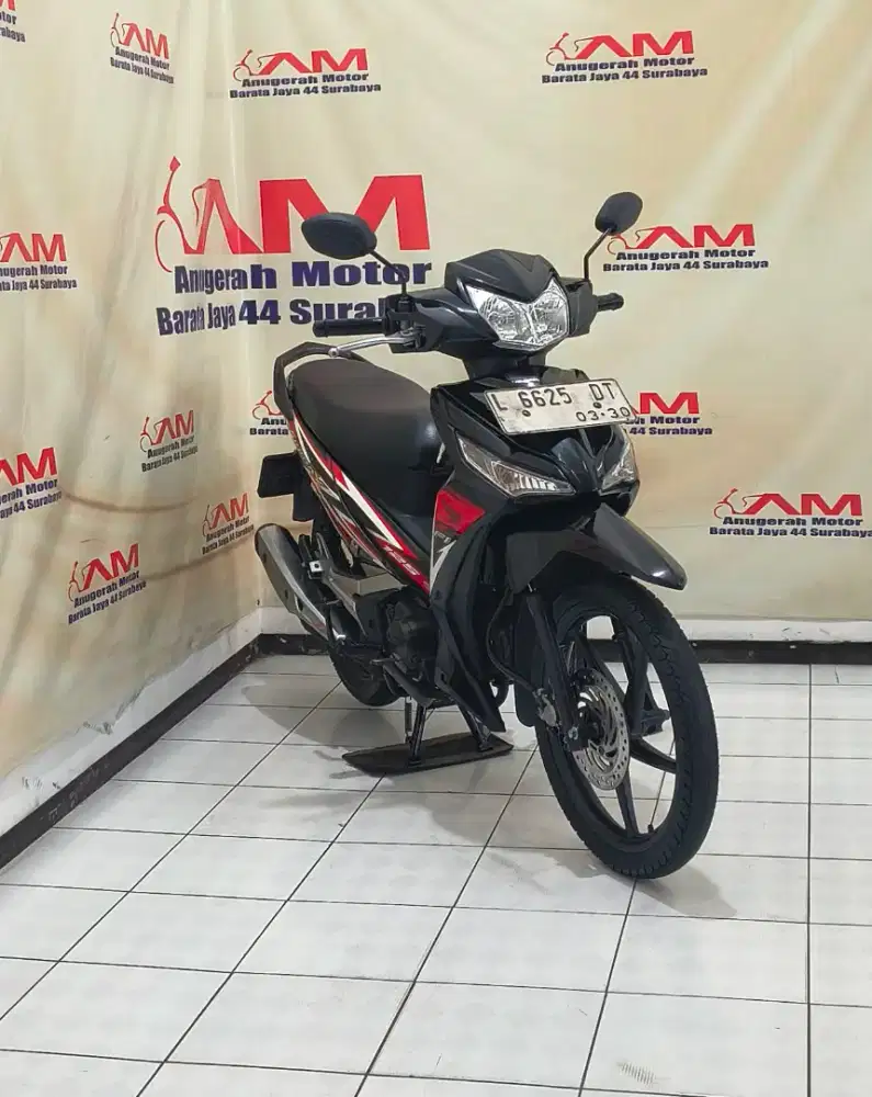 Ready Honda supra x 125 fi Tahun 2015 warna hitam