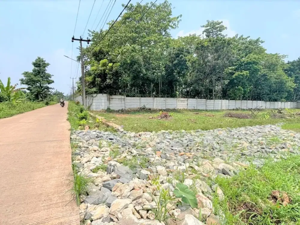 Tanah Dijual Dekat Stasiun Jatake, Strategis