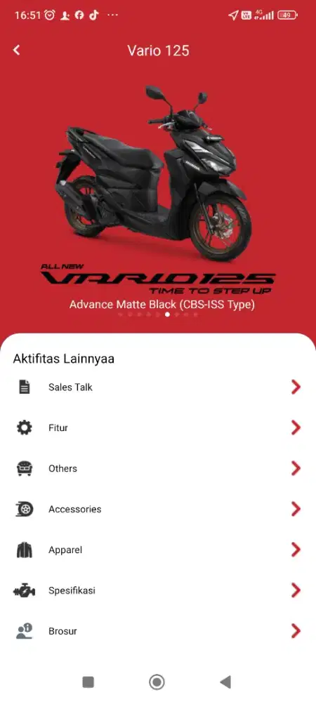 Lowongan kerja marketing executive dealer honda