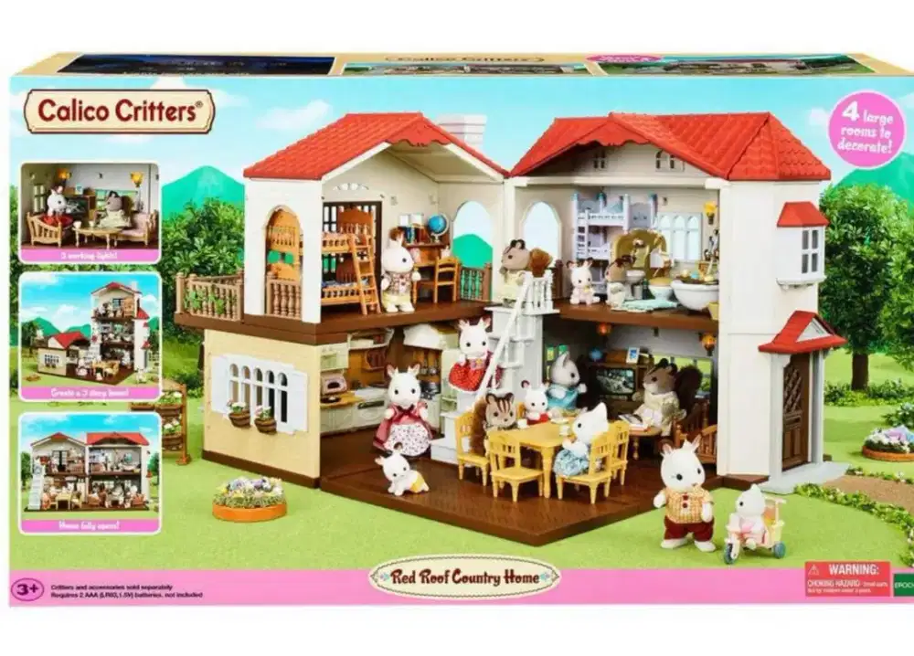 Jual santomel family house set murah