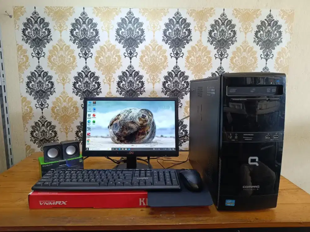 OFFICE FULLSET CORE I3 (4/500GB) LAYAR LED 16 INC KONDISI NORMAL