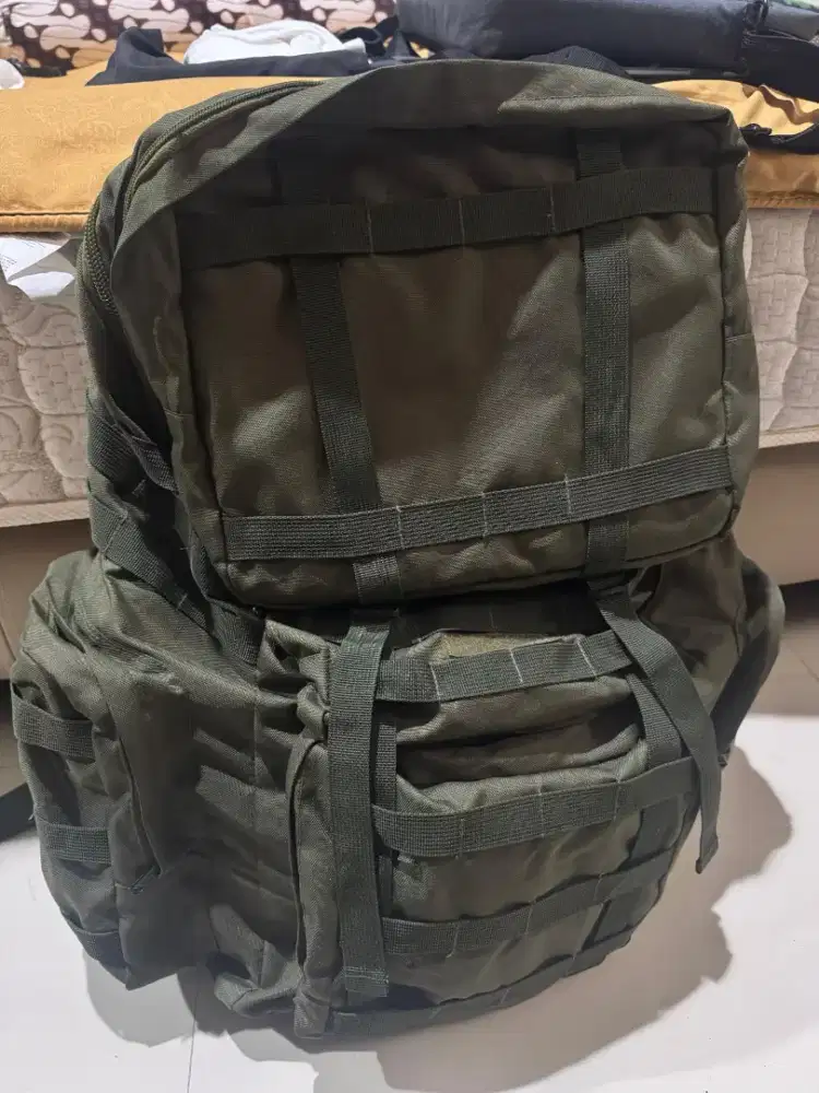 Jual Tas Ransel Besar Hijau Army