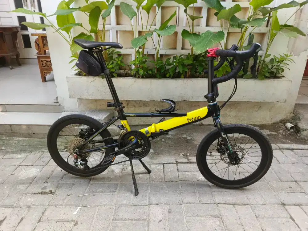 sepeda lipat fnhon moonson dropbar