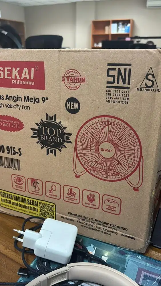 Kipas angin meja sekai