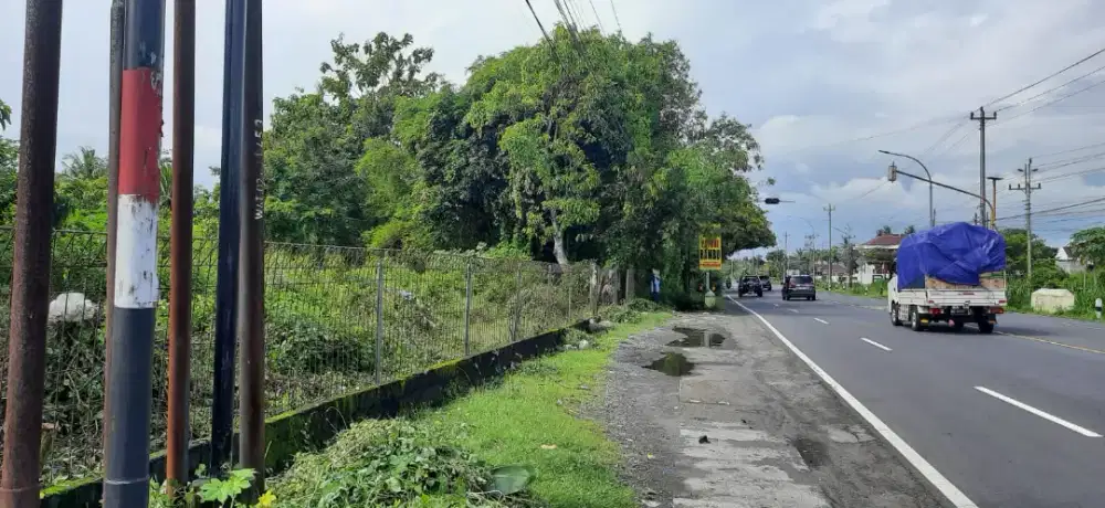 Dijual Tanah Pekarangan Milik Sendiri 1979m2, SHM, Hadap Jl. Wates-Pwj