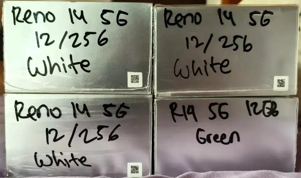 Handphone second Oppo Reno 14 5G