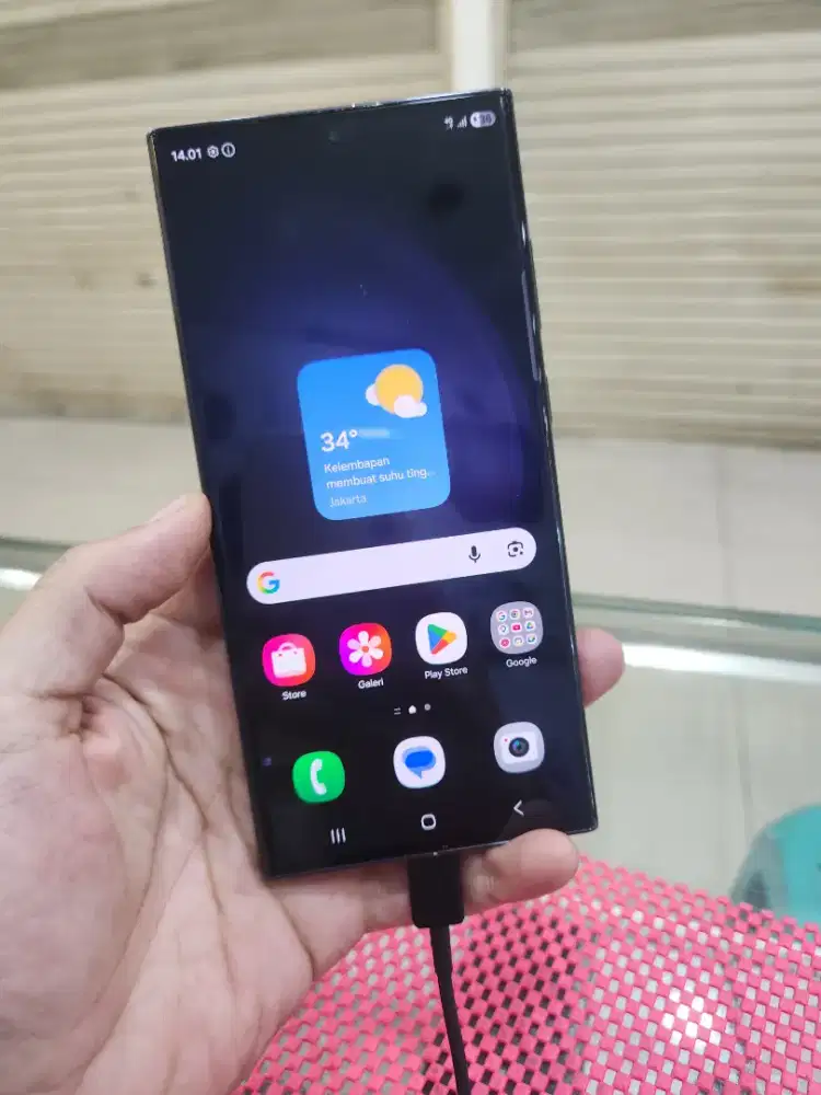 Samsung s23 ultra 5g 12/512 100% normal tanpa kendala
