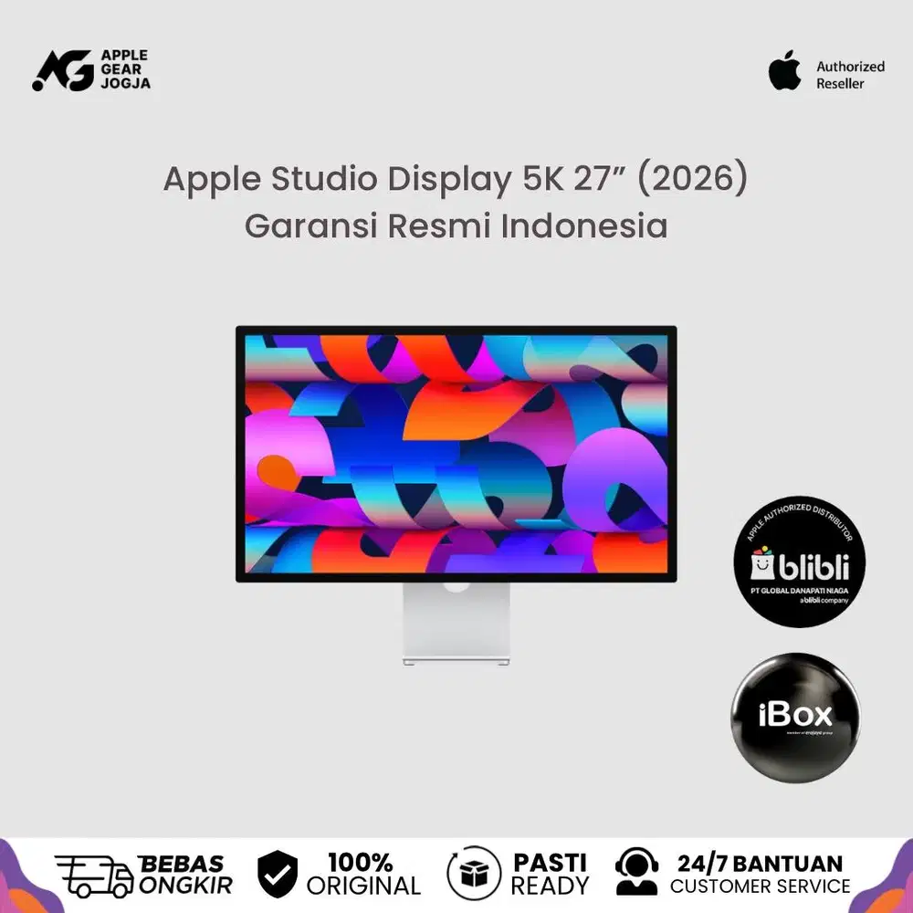 Apple Studio Display 5K 27 Inch (2026) Garansi Resmi Indonesia