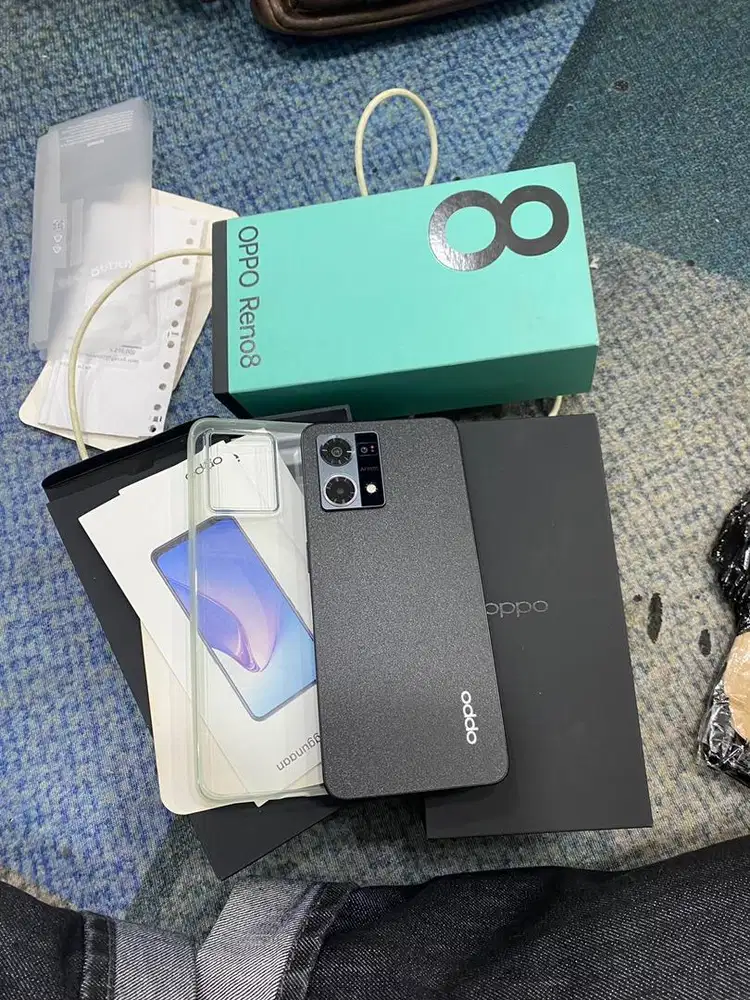 Oppo Reno 8 4G 8/256gb fullset original mulus nominus