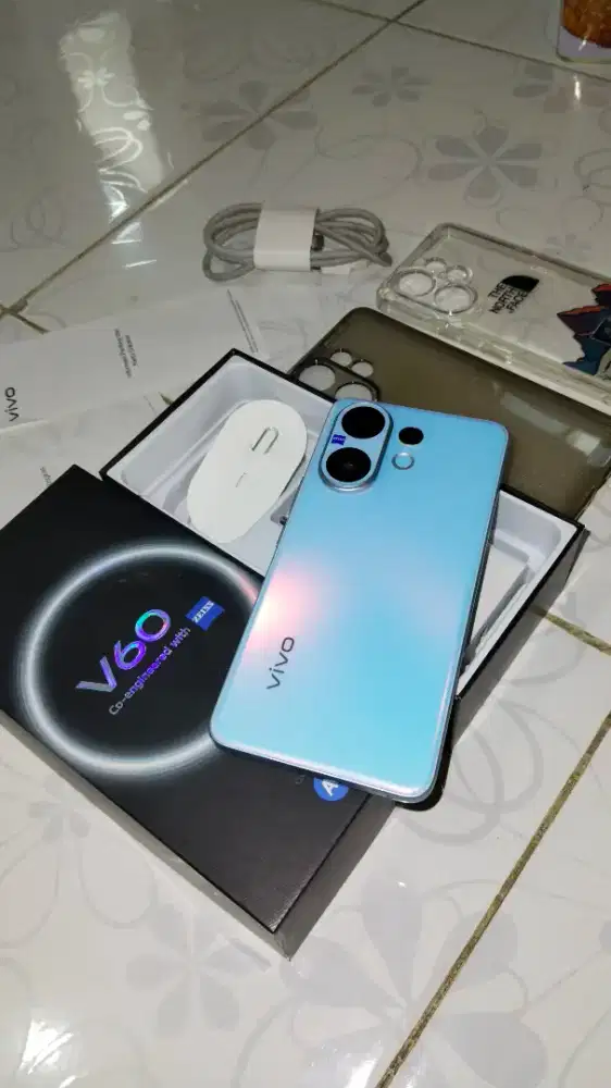 Vivo v60 fullset mulus garansi masih on