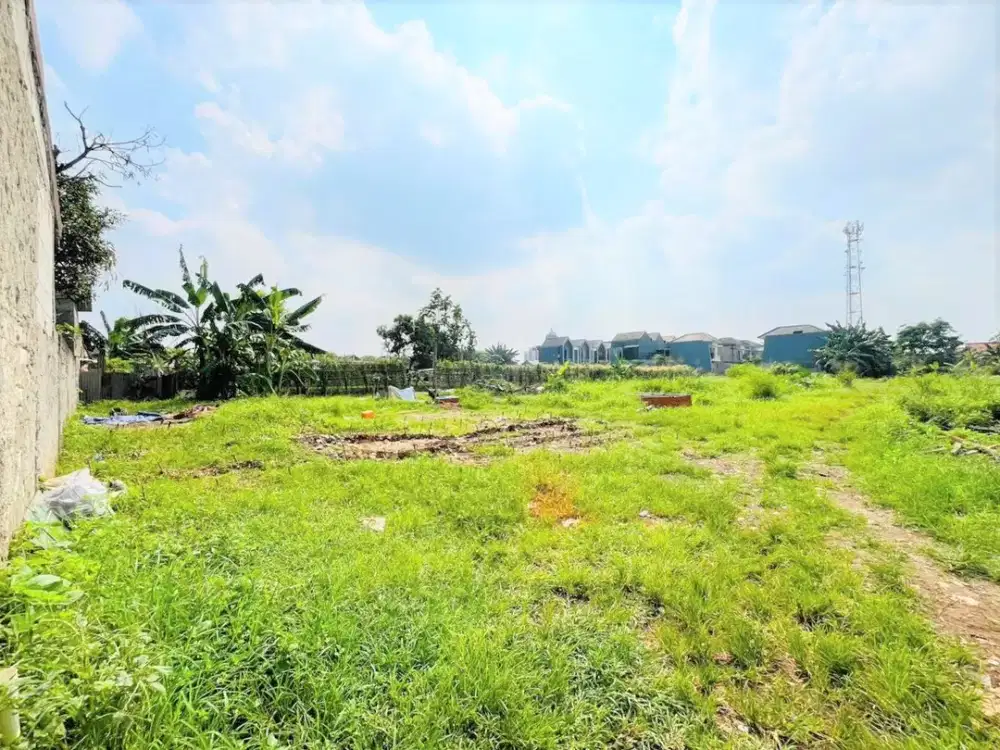 Dijual Tanah Kavling SHM,1 KM ke Kantor Walikota Tangsel