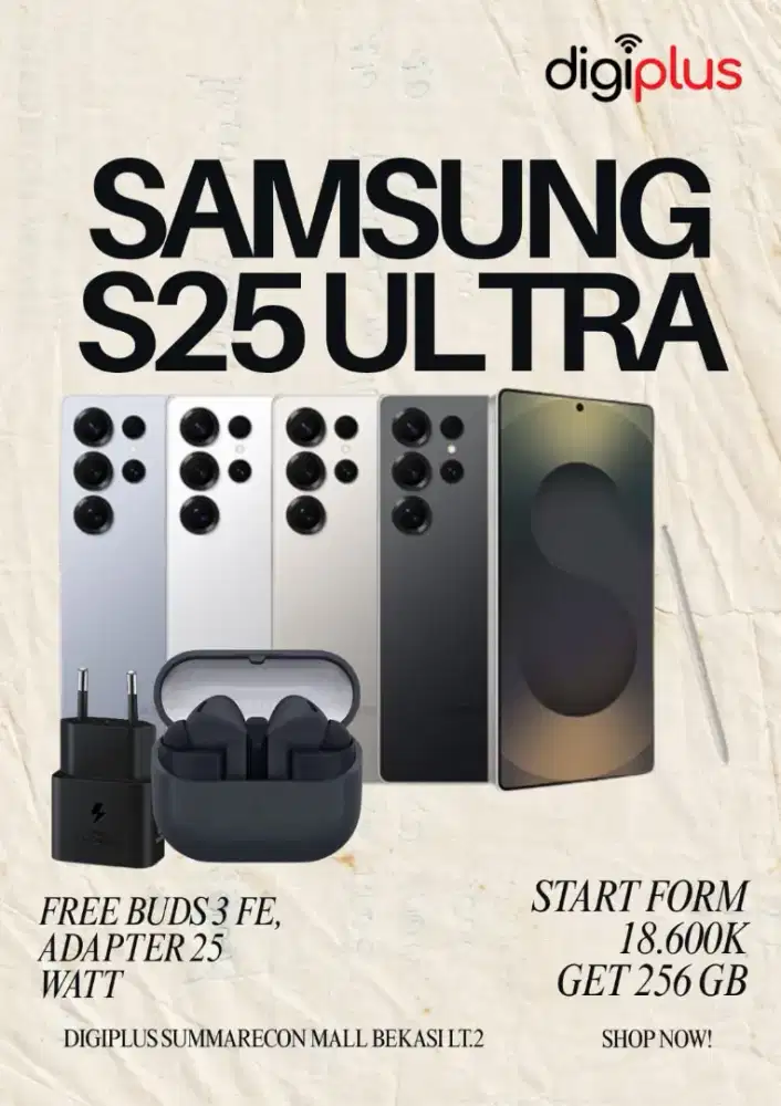 S25 ULTRA FREE ADAPTER 25WATT