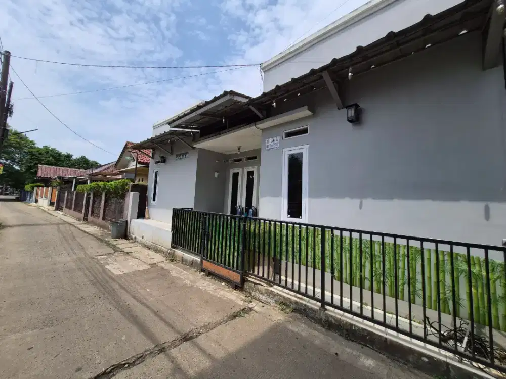 DIJUAL BUTUH MENDESAK RUMAH STRATEGIS DEKAT JALAN RAYA MERUYUNG LIMO
