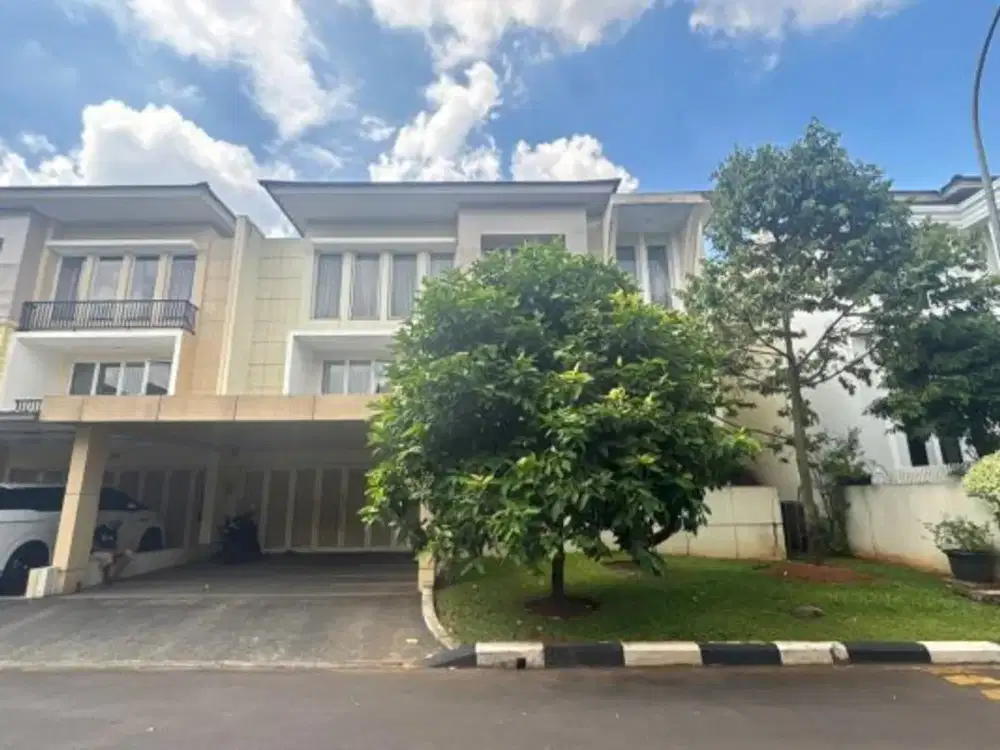 Dijual Rumah Water Spring 2,5 Lantai, Luas 405M2, Kamar 4+1, Semi Furnished, SHM, Hanya 100M Dari Mall Living World, 1Km Dari Gerbang Tol Tambun Grand