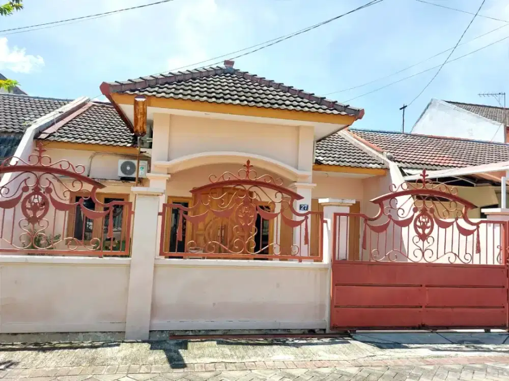 Dijual Rumah Minimalis 1 Lantai di Manyar Jaya Selatan, Nyaman & Terawat