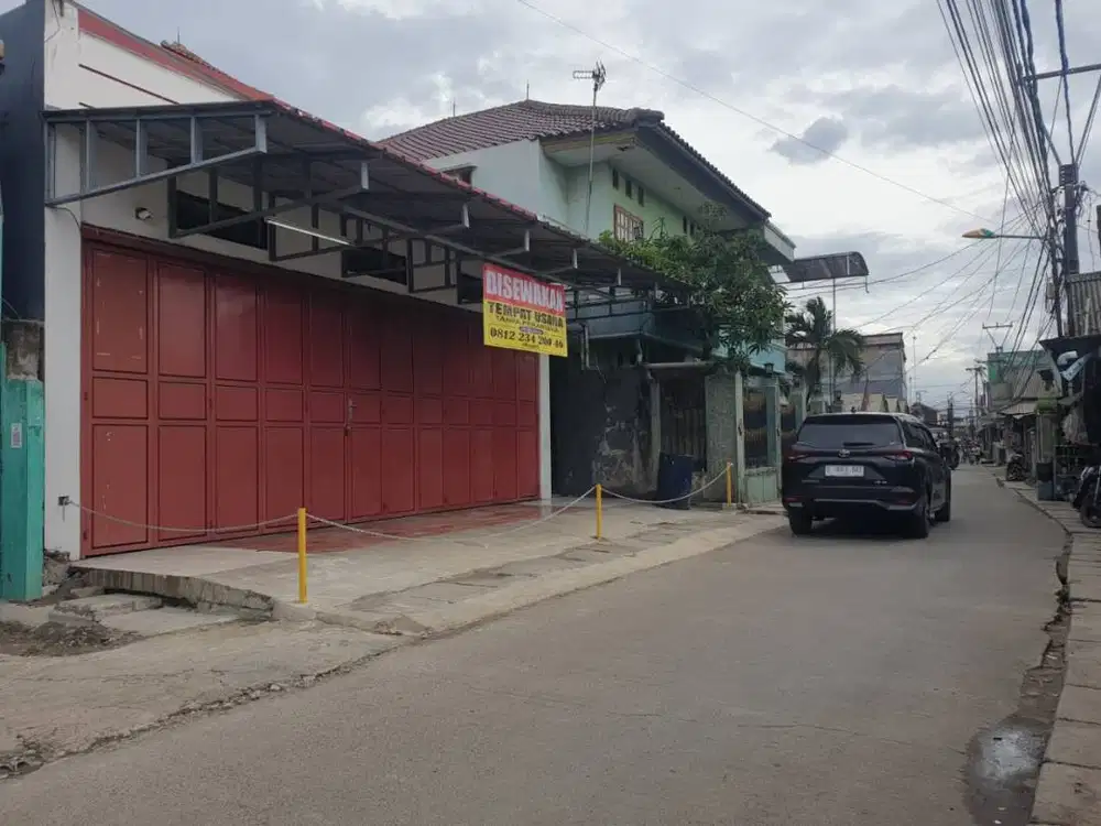 DISEWAKAN TEMPAT USAHA DEKAT PASAR INDUK & STASIUN CIBITUNG