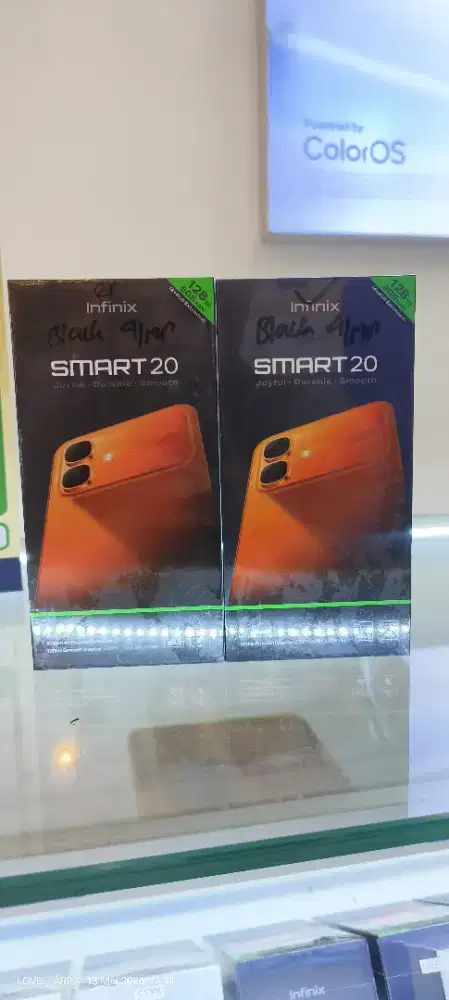 Infinix smart 20 4/128 garansi resmi 1tahun