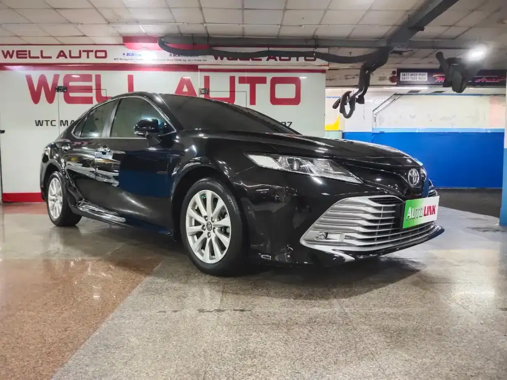 CAMRY V 2.5 2019 Matic Hitam 2020 Terawat Bagus 2021 servis Record