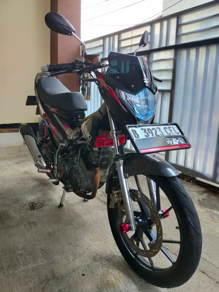 Suzuki Satria Fu Thn 2014 SS, Lengkap Pajak Off.