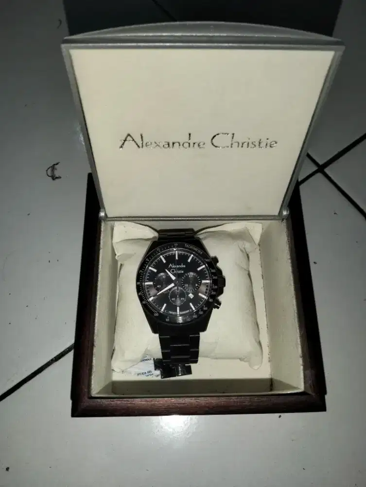 Jual BU Alexandre Christie Chronograph AC 6667