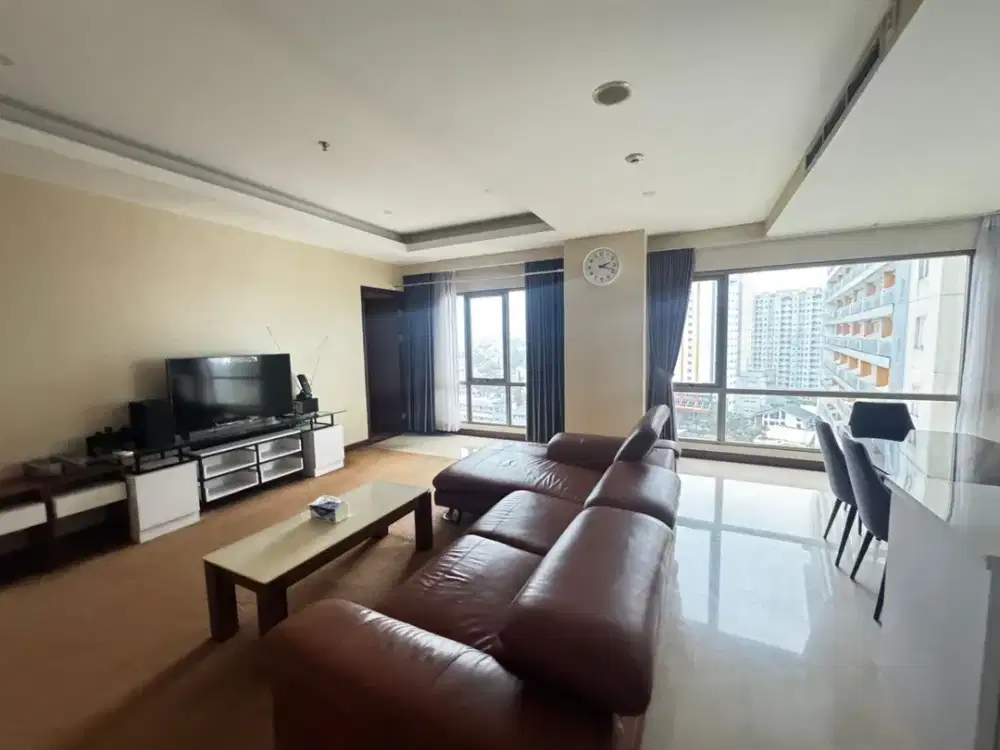 Y. Dijual  full furnish mewah apartement hegarmanah residence 3 bedroom Tipe Diamond