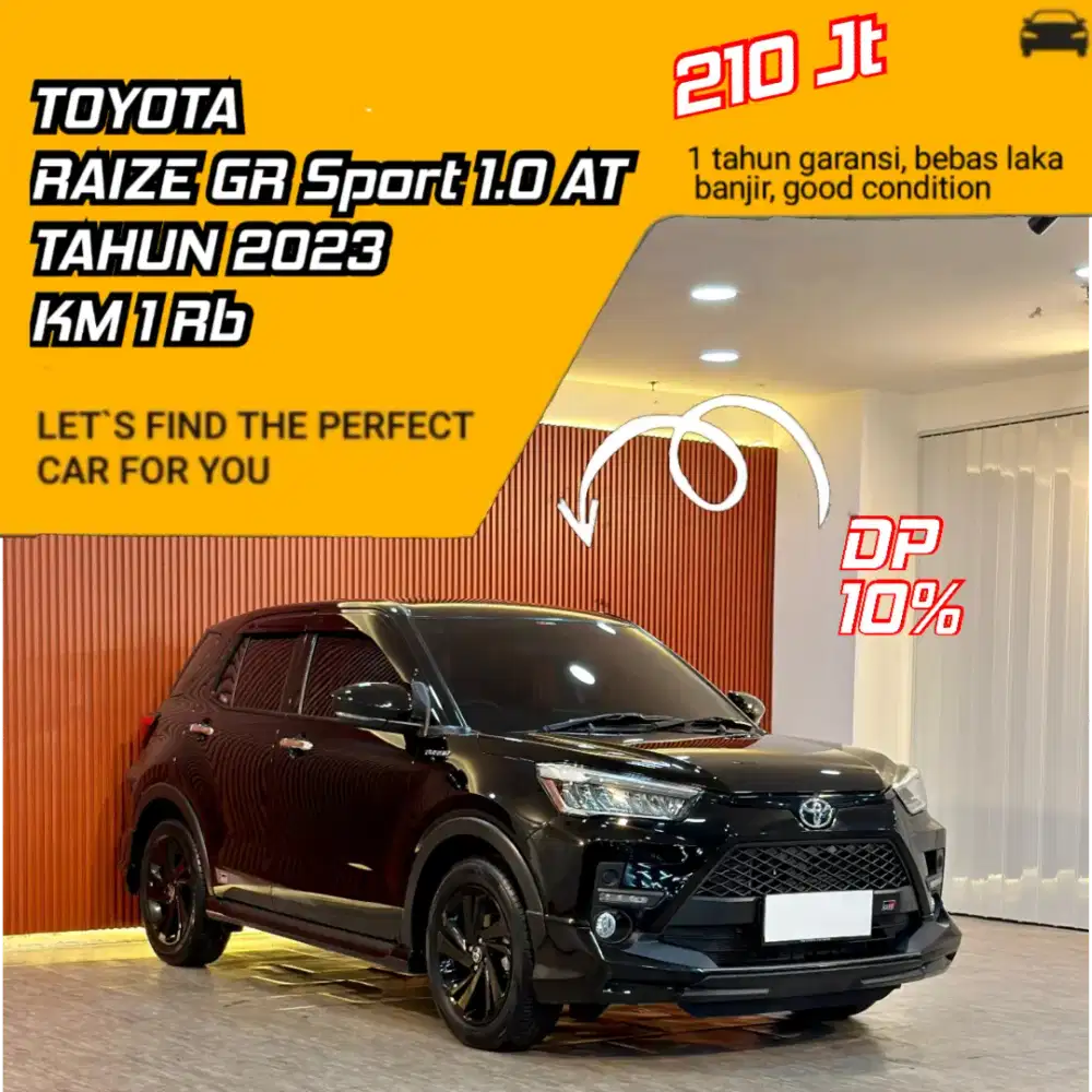 Toyota Raize GR Sport 1.0 AT Tahun 2023