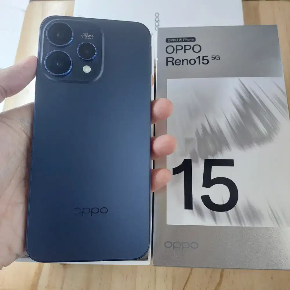 Oppo Reno 15 5G 12/256 Gb Second Resmi Mulus
