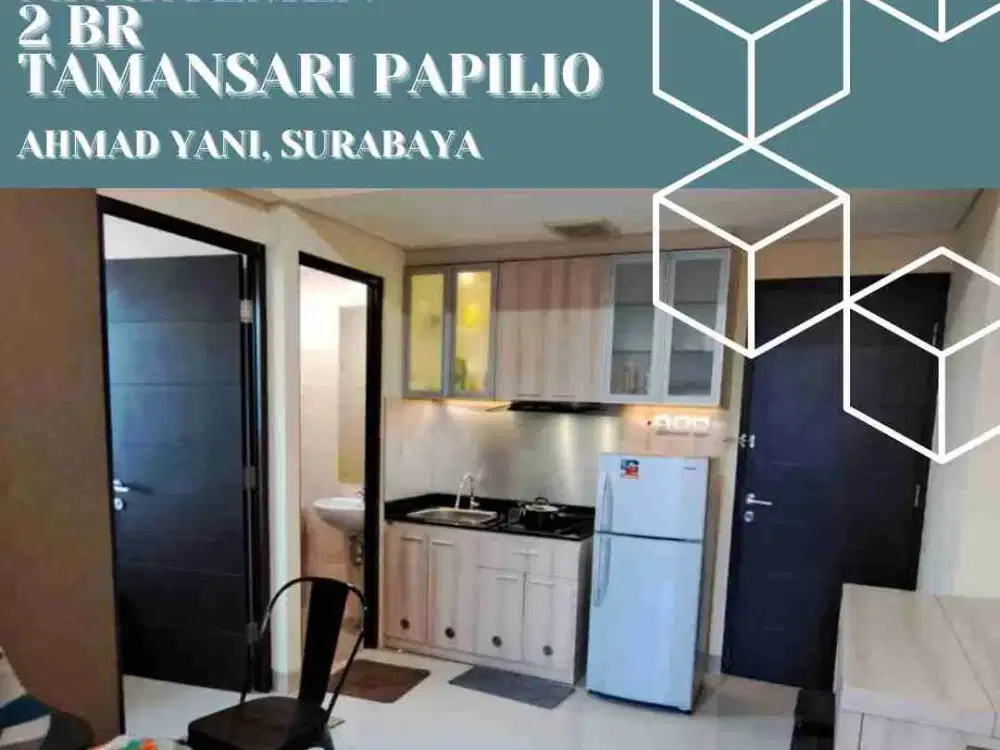 Disewakan 2BR Apartemen Papilio Full Furnish