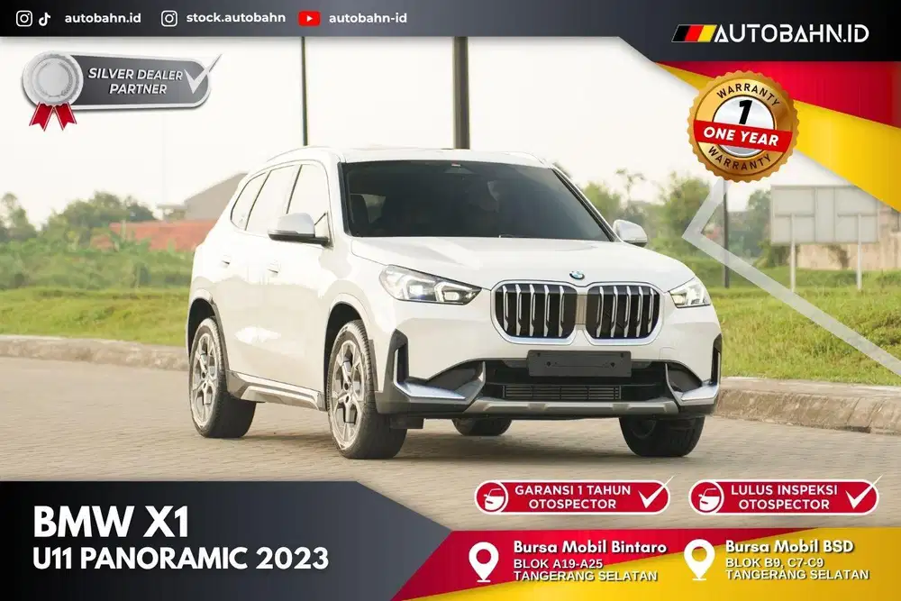 Odo 2K! BMW X1 sDrive18i xLine 2023 New Model Panoramic 218i a200