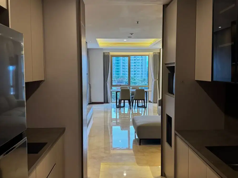 Y. Dijual full furnish mewah apartement hegarmanah residence 3 bedroom private lift*  Tipe sapphire