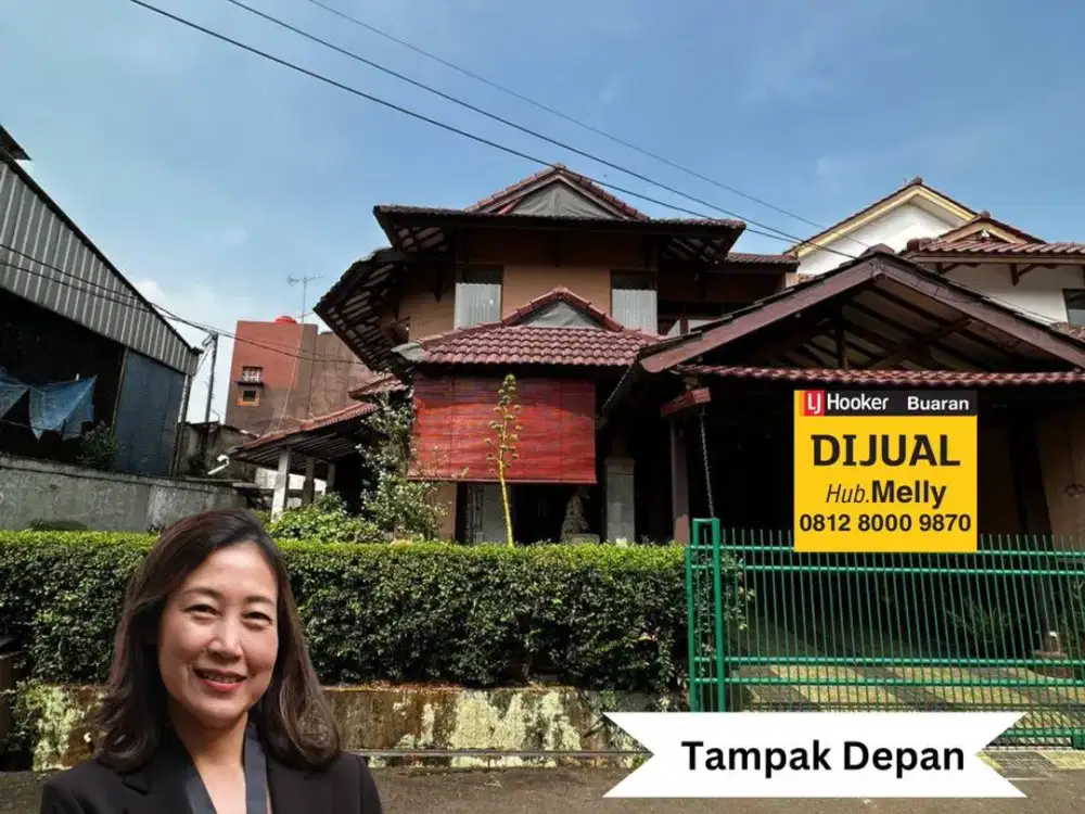 Rumah Asri dan Taman yang Luas Duren Sawit Jakarta Timur