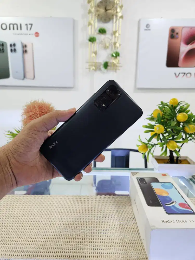 Redmi Note 11 Ram 6+6Gb/ 128Gb Fullset Mulus Ori 100% Bergaransi